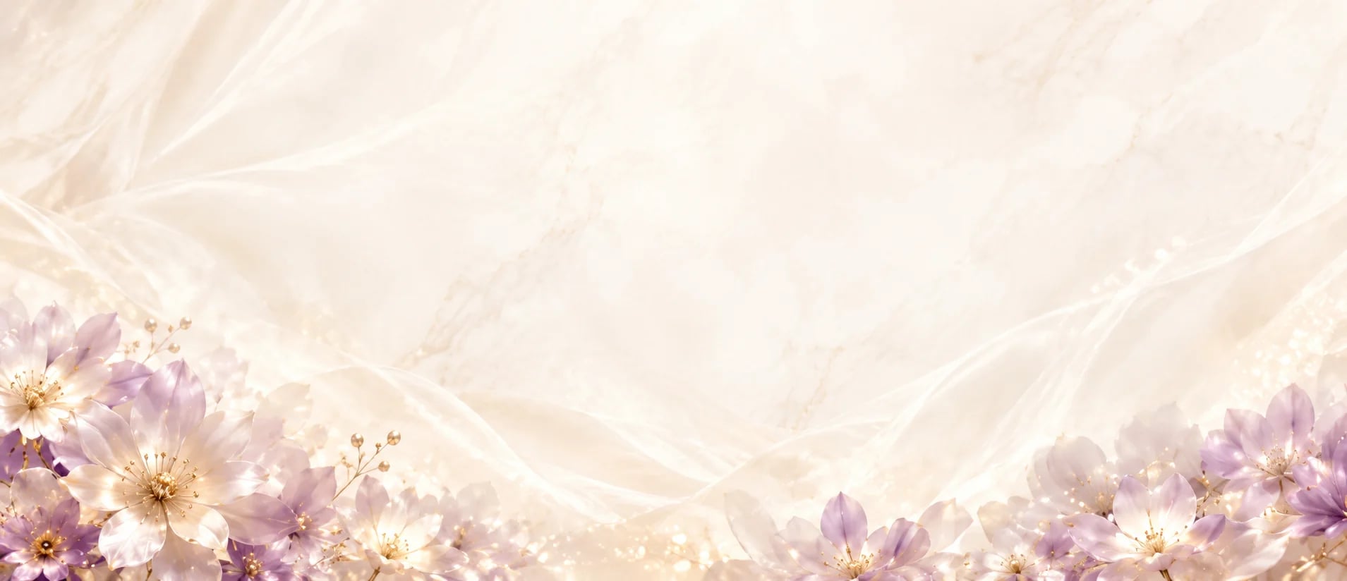 Vision Mission Floral Background